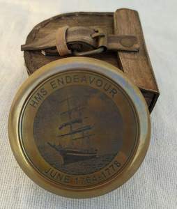 Décoration d'intérieur, jumelles pliantes en laiton antique, boussole marine, télescope nautique, cadeau vintage - Product Image 2