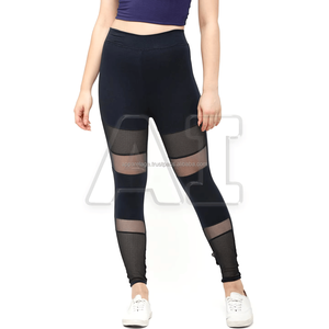 Pantalones de Yoga de cintura alta personalizados para mujer Spandex Scrunch Butt Fitness Leggings XL tamaño V cintura cruzada elástico Push Legging bolsillos - Product Image 1