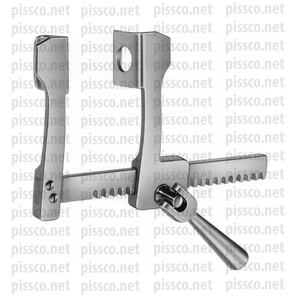 ที่มีคุณภาพสูงเครื่องมือผ่าตัดหัวใจและหลอดเลือด Finochietto หน้าอก Retractor ญี่ปุ่นวัสดุสแตนเลสทำโดย Pissco - Product Image 1