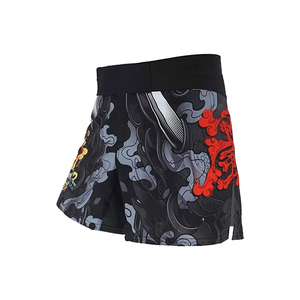 Fabrication professionnelle de bonne qualité Mma Shorts pour hommes Logos personnalisés sublimés hommes séchage rapide léger Mma Shorts - Product Image 1