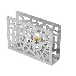 Servilletero decorativo de Color dorado, soporte de tela y pañuelos de diseño único, servilletero de cocina, suministro de accesorios de comedor - Product Image 6