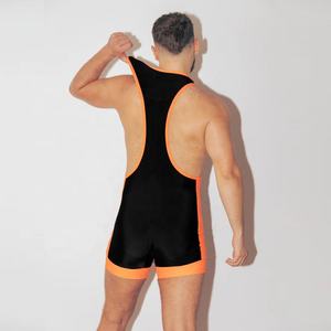 Traje de Lucha Libre de Una Pieza para Jóvenes y Adultos, Tela Elástica Resistente para Prácticas, Combates y Competencias, Luchadores Profesionales - Product Image 4