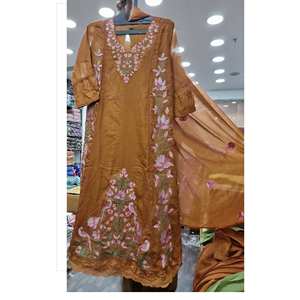 Salwar kameez dupatta vêtements ethniques indien pakistanais costume pour femmes en gros ethnique premium kameezsalwar broderie - Product Image 1