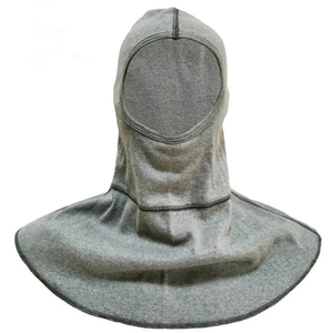 Full Shield Firefighter Balaclava Custom Logo Polyester Windproof Sports 4 Seasons Embroidery Flame Retardant Ski <b>Mask</b> - Product Image 4