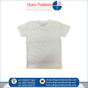 Offre Spéciale de qualité supérieure 100% coton Comfort Fit O-Neck Chest Printed Girls T-shirt disponible à un excellent prix - Product Image 6