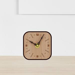 Wooden table <b>clock</b> blends natural elegance with precise timekeeping bringing warmth and functionality into any living space - Product Image 2