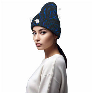 Bonnet pour femme à la mode, vente chaude, dernier style, faible MOQ, bonnet pour femme au design unique, bonnets jacquard pour femme - Product Image 1