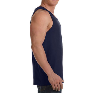 100% Merino lana hombres Wicking transpirable antiolor baloncesto lana Tanktop Singlet - Product Image 3