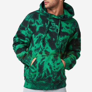 Sudaderas con capucha Tie Dye de manga larga a prueba de viento para hombre - Product Image 1
