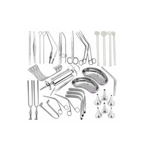 Juego de Exploración ORL de 39 Piezas, Kit de Instrumentos Médicos Profesionales de Acero para Inspección de Cara y Garganta para Caballos y Gatos - Product Image 6