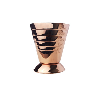 Cobre Jigger Glass Venta de fábrica 100% Hecho a mano Cobre puro Jigger Glass Mejor diseñador Precio más bajo - Product Image 4