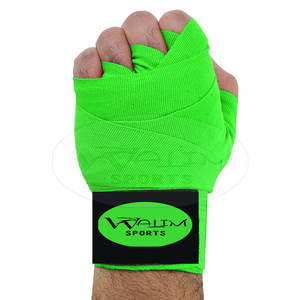 Precio barato Gym Fitness Hand Wraps Neopreno Heavy Duty Impresión de logotipo personalizado de alta calidad - Product Image 5