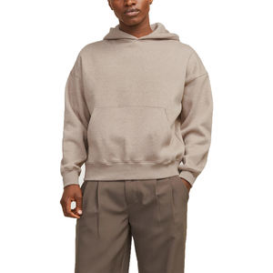 Jersey con logotipo personalizado de alta calidad para hombre, sudaderas Unisex con capucha de lana, 100% algodón, ropa de calle Unisex cómoda OEM - Product Image 4