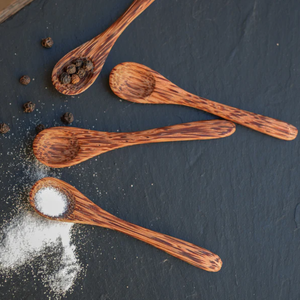 Collection Cuillère en bois de noix de coco faite à la main personnalisée Produits écologiques Ustensiles de cuisine pour Table à manger Produit d'artisanat - Product Image 3