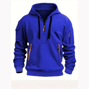 Sudaderas con Capucha de Punto Extra Grandes Personalizadas para Hombre, Sudaderas Largas para Otoño, Logotipo Sólido ODM - Product Image 3