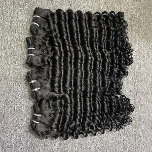 Vente en gros VQ cheveux Bella modèle 100% brut Vietnam vierge Remy Extensions de cheveux Double dessiné lâche vague naturelle faisceaux profonds alignés - Product Image 1