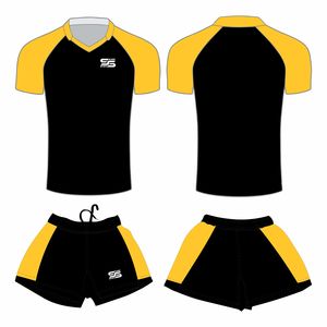 Rugby uniform set sublimated breathable jersey and Rugby <b>shorts</b> - Product Image 1