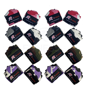 Bandes de soutien pour poignets en néoprène, robustes et légères, pour la musculation et le powerlifting - Unisexe - Product Image 2