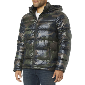 Veste matelassée pour homme, fabriquée en usine certifiée, vêtements d'hiver durables - Product Image 1
