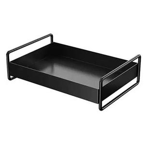 Plateau de service en métal galvanisé poli brillant de finition brillante pour la maison Table décorative hôtel Restaurant ustensiles de cuisine décor de Table - Product Image 3