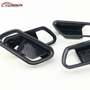 Kits de Interior de coche con aspecto de carbono ABS, cubiertas de manijas de puerta, tapas para <span class=keywords><strong>Nissan</strong></span> Sunny <span class=keywords><strong>Tsuru</strong></span> Sylphy Pulsar Sentra S Sv Sr B18 2020-2023 - Product Image 4