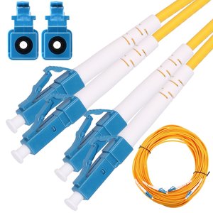 สายแพทช์คอร์ด Extralink LC/UPC-LC/UPC, โหมดเดี่ยว, ดูเพล็กซ์, G652D, 3 มม., 0.5 ม. - Product Image 1