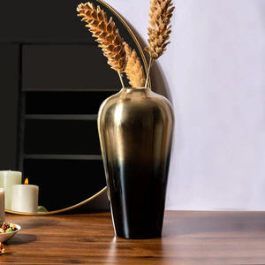 Florero de Metal Moderno con Acabado Liso, Ideal PARA EL Hogar, Sala de Estar, Boda, Oficina, Decoración de Mesa y Regalos - Product Image 5