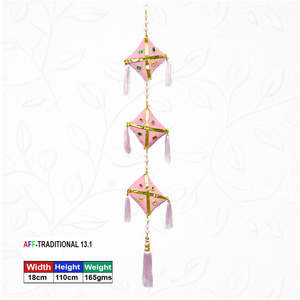 Cometa Tradicional Artificial de Triple Flor Latkan - Product Image 1