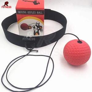 Balle de réflexe Speedball pour entraînement de boxe avec bandeau de frappe - Product Image 1