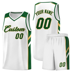 Short en jersey de basket-ball respirant personnalisé pour hommes et jeunes, uniforme d'équipe avec nom et numéro imprimés - Product Image 3