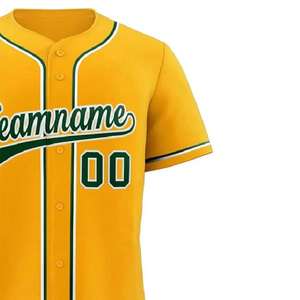 Maillots de baseball unis pour hommes, de haute qualité, pour jeunes, personnalisables, vierges, à prix abordable et avec design sur mesure - Product Image 2