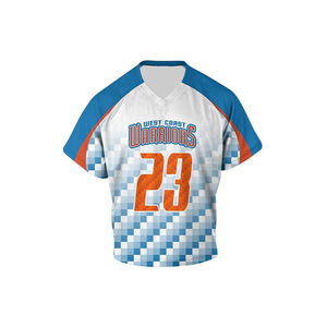 Uniforme de lacrosse de haute qualité pour les jeunes et les hommes, dernier design, logo entièrement personnalisable, ensemble de maillots et de shorts de lacrosse - Product Image 2