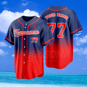 Maillot de baseball de qualité supérieure en gros, personnalisez votre propre design de maillot de baseball à bas prix - Product Image 4