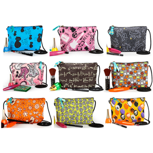 Bolsas de Cosméticos de Poliéster Tejido (Bolsas de Maquillaje) con Cierre de Cremallera - Estilo Moderno - Sin Muffin para Ti - Hecho en Turquía - Product Image 4