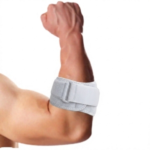 Support de Coude de Tennis Professionnel Ajustable et Compressif en Néoprène Antidérapant pour Protection Sportive - INFLOW SPORTS - Product Image 2