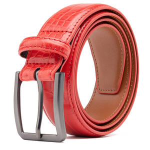 Cinturón ejecutivo informal para hombre 100% cuero de vaca genuino con hebilla de acero suministro directo de fábrica cinturón ejecutivo de cuero puro para hombre - Product Image 1