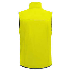 Gilet softshell de haute qualité, logo personnalisé, col montant, respirant, séchage rapide, résistant à l'eau, vêtement d'hiver, gilet softshell pour homme - Product Image 6