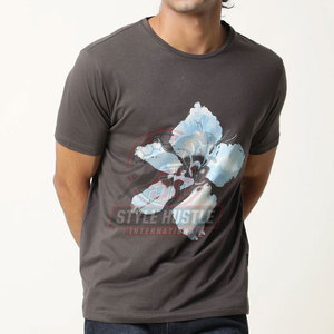Último diseño de gran tamaño serigrafía camisetas superventas serigrafía camisetas ligeras - Product Image 2