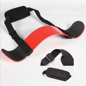 GAF Venta caliente Fitness Primavera de alta densidad Levantamiento de pesas Barbell Bicep Curl Arm Blaster Fitness & Body Building - Product Image 4