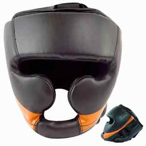 Prix de gros Karaté Porter Bouclier Boxe Protège-tête Confort Rembourrage Multi-Sport Utilisation Compétition Équipement de sécurité pour Adultes - Product Image 6