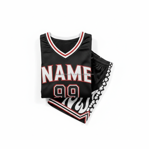 Conjunto de Uniforme de Baloncesto de Poliéster con Números y Logotipo Personalizados para Hombres y Estudiantes, Alta Elasticidad, Transpirable, Duradero y Reflectante - Product Image 6