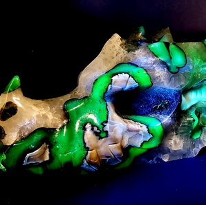 Vente en gros de sculptures de tête de dragon en agate volcanique naturelle de qualité supérieure, polies, luxueuses, faites à la main, Feng Shui - Product Image 3