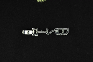 จี้อัญมณีเพชรโมอิส925เงินแท้สำหรับผู้ชายและผู้หญิงของขวัญสุดพิเศษจี้ตัวอักษรแบบสั่งทำ - Product Image 4