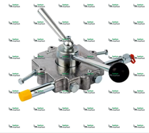 Boîtier de commande moteur double 80 mm 110 mm de course pour bétonnière avec couple de charge élevé - Product Image 1