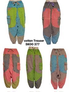New Trendy Fashionable Bohemian Cotton Trousers with Handmade or <b>Harem</b> Style <b>Pants</b> <b>for</b> Men and <b>Women</b> - Product Image 2