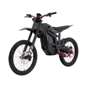 Moto électrique tout-terrain avec fourche Manitou Dorado, noire - Product Image 1