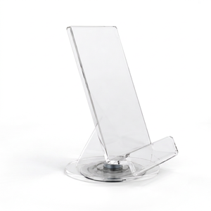 Soporte Acrílico para Teléfono Celular con Base Giratoria, Tamaño Personalizado, Portátil, Impermeable, para Uso en el Hogar o Escritorio - Product Image 1
