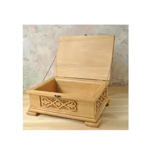 Grosir ibu mutiara inlay kotak perhiasan India untuk dekorasi rumah kerajinan tangan kayu kotak hadiah kotak mewah