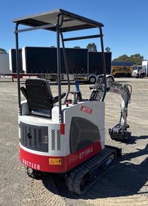 ENVÍO GRATUITO Miniexcavadora BTTL EH15H-6 de 13.5 HP con Arranque por Llave, Orugas de 7 Pulgadas/Hidráulica Suave, Aprobada por EPA y CE, Pulgar Hidráulico Auxiliar - Product Image 3