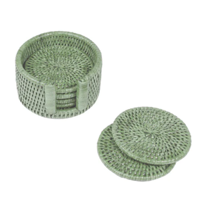 ขายส่ง Handwicker หวายรอบจานรองแก้วและผู้ถือตกแต่งโต๊ะราคาดีผลิตในชาวหมู่บ้านเวียดนาม - Product Image 1